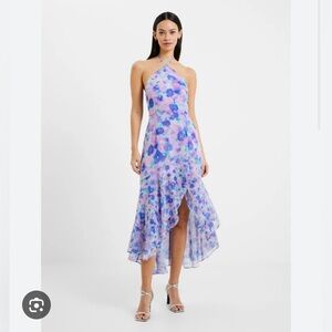 French Connection Gretha Hallie Halter Dress, Size 2